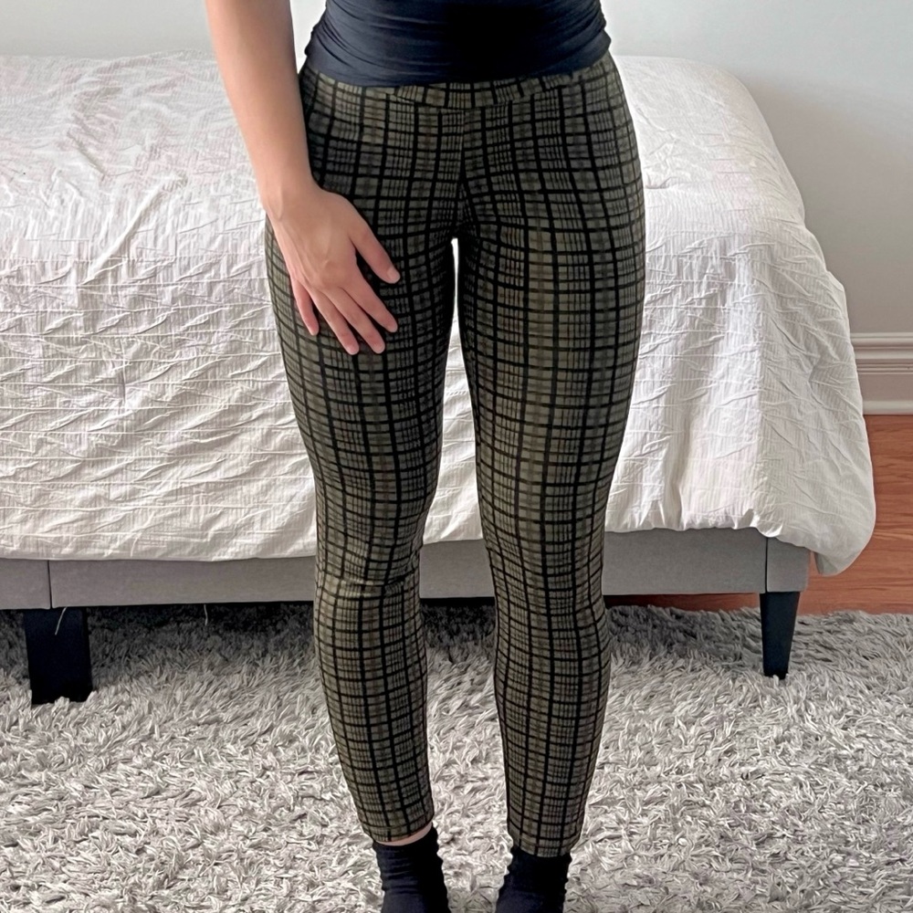 Plaid Women's legging pants